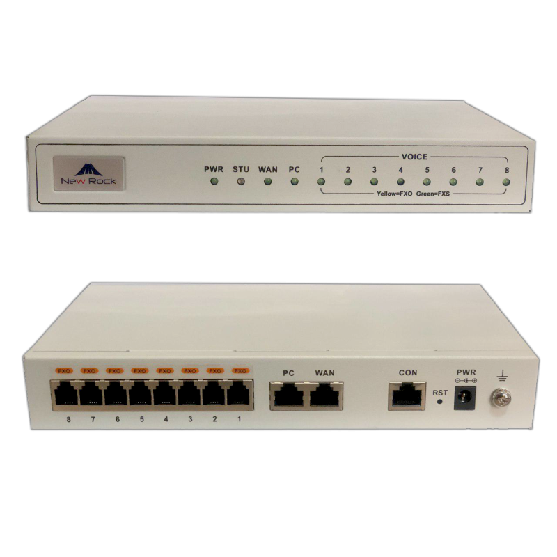 گیت وی نیوراک MX8G-8FXO