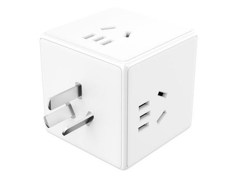 چند راهی مکعبی قابل اتصال به پریز میجیا شیائومی Xiaomi Mijia Magic Cube Socket Plug Multifunctional USB Charger