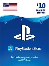 PSN 10$ Gift Card US دیجیتالی