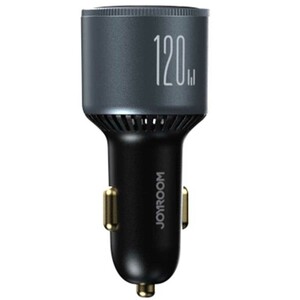 شارژر فندکی سوپر فست شارژ ماشین تایپ سی 120 وات با کابل دو سر تایپ‌سی جویروم