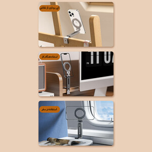 کیفیت هولدر گوشی موبایل و تبلت قابل اتصال به لبه میز و تخت