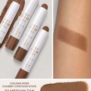 کانتور استیکی مدادی گلدن رز Golden Rose مدل Chubby رنگ 02 Medium Tan