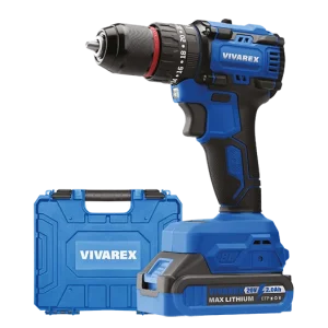 دریل شارژی 20 ولت براشلس ویوارکس VIVAREX مدل VR2010-BLX