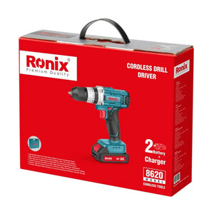 دریل پیچ گوشتی  رونیکس مدل شارژی کد 8620