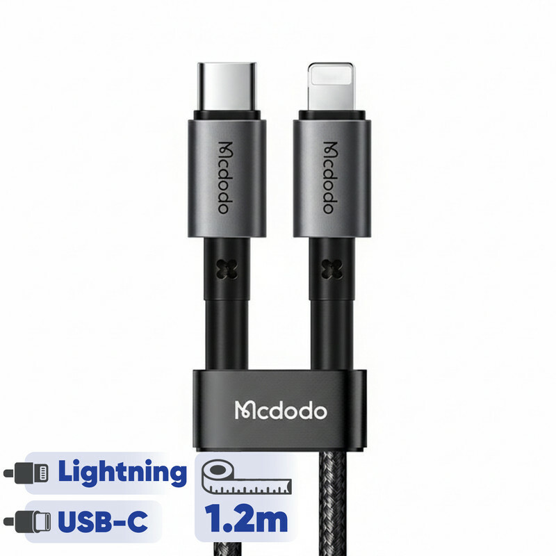 کابل شارژ تبدیل TYPE-C به لایتنینگ مکدودو مدل CA-2850