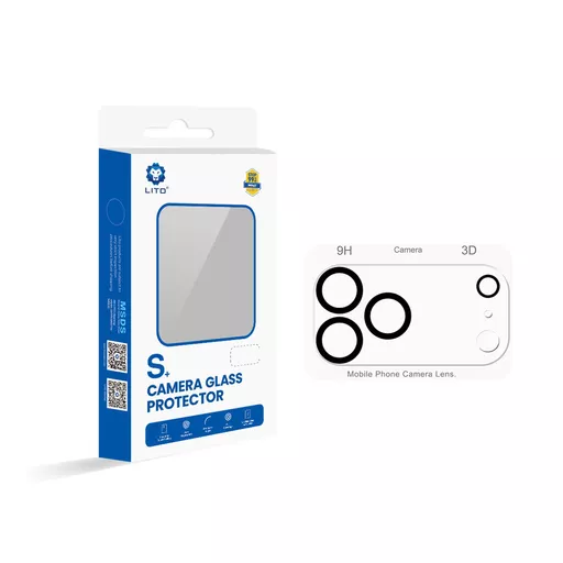 محافظ لنز دوربین 17PRO-17PROMAX  لیتو Lito مدل فول شیشه ای