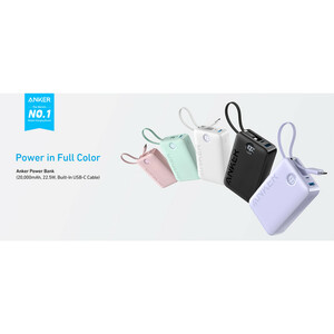 پاوربانک 22.5 وات انکر مدل A1647H11 ظرفیت 20000 میلی آمپر ساعت گارانتی دار شرکتی