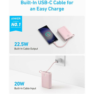 پاوربانک 22.5 وات انکر مدل A1647H11 ظرفیت 20000 میلی آمپر ساعت گارانتی دار شرکتی