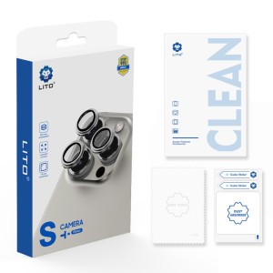 گلس محافظ لنز دور فلزی لیتو LITO مدل +S مناسب برای گوشی آیفون
