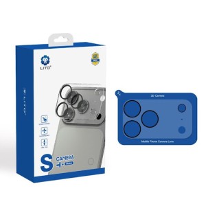 محافظ لنز دوربین 17PRO-17PROMAX  لیتو Lito مدل فول شیشه ای