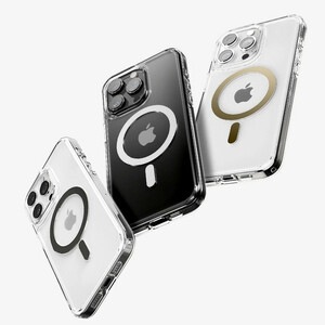 کاور اسپیگن مگسیف دار مناسب برای گوشی موبایل اپل iPhone 15 ProMax مدل Ultra Hybrid Mag