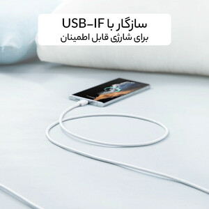 کابل انکر Anker 322 USB-A to USB-C طول ٩٠ سانتی متر – مدل A81H5