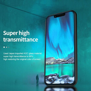 محافظ صفحه نمایش گرین لاین مناسب برای گوشی اپل iphone 15 مدل 9H steve