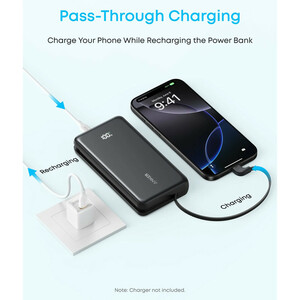 پاوربانک انکر Anker Zolo Power Bank 20K 22.5W Slim Travel مدل A110E