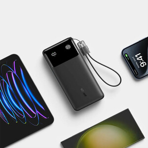 پاوربانک 20000 میلی آمپر انکر Anker 30W Smart Display Nano Power Bank مدل A1384