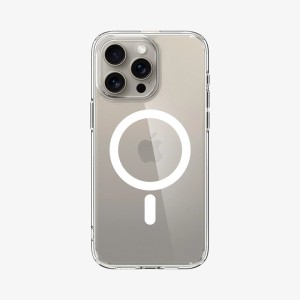 کاور اسپیگن مگسیف دار مناسب برای گوشی موبایل اپل iPhone 16 مدل Ultra Hybrid Mag