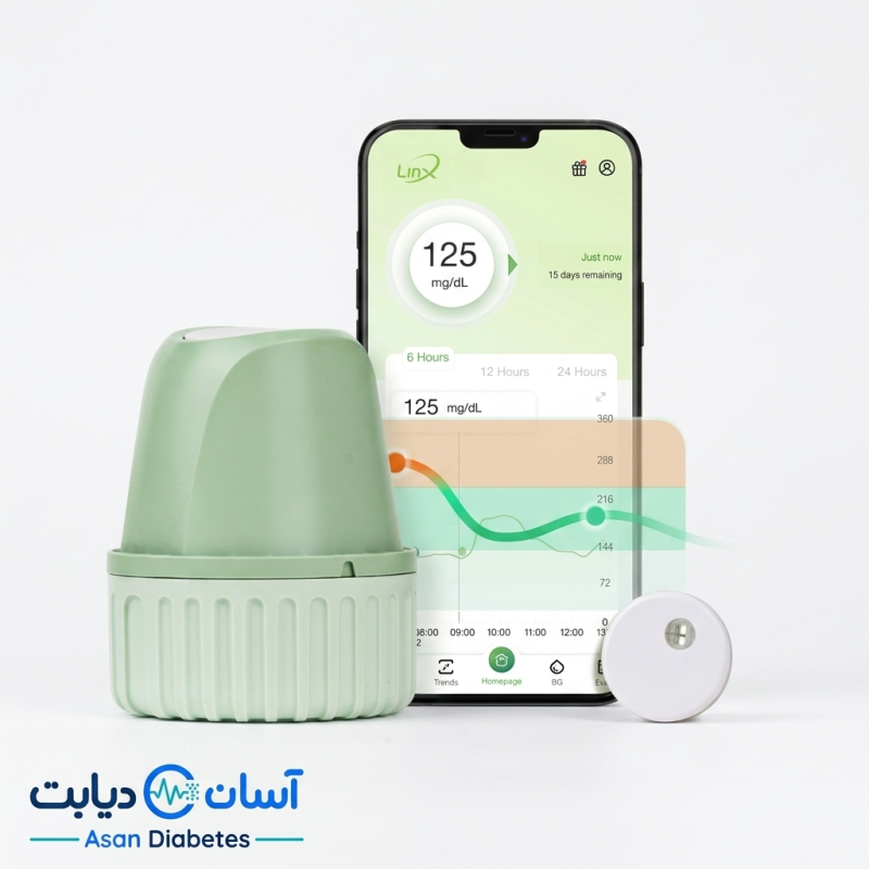 سنسور پایش قند خون لینکس (Linx)