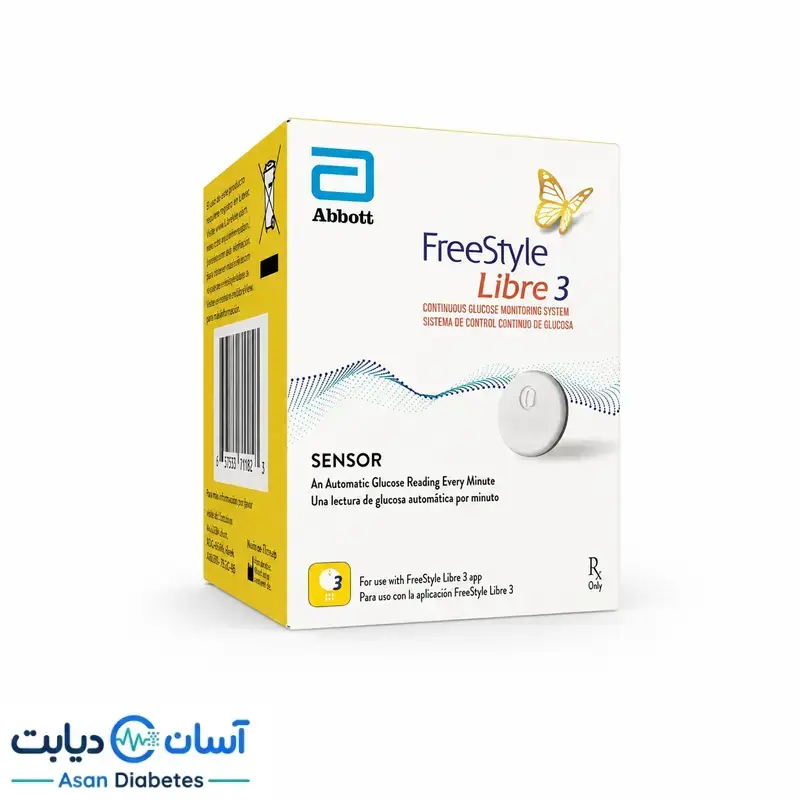 سنسور قند خون فری‌استایل لیبره ۳ | FreeStyle Libre 3