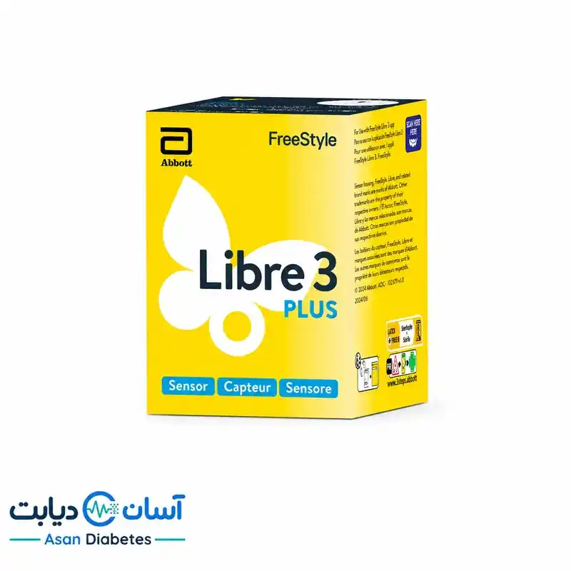 سنسور قند خون فری‌استایل لیبره ۳ پلاس | FreeStyle Libre 3 Plus