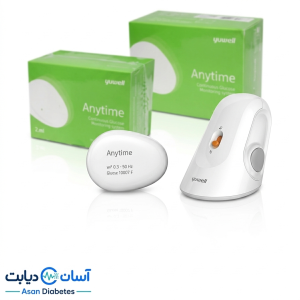 پکیج شروع سنسور پایش مداوم اندازه گیری قند خون یوول (yuwell) مدل CT3