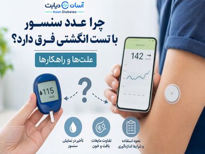 چرا عدد سنسور با تست انگشتی فرق دارد؟ | علت‌ها و راهکارها