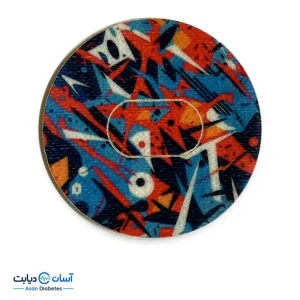 چسب محافظ سنسور قند خون سایبایونیکس GS1 طرح هندسی یک عددی