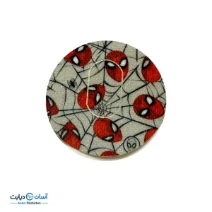 چسب محافظ سنسور قند خون سایبایونیکس GS1 طرح مرد عنکبوتی یک عددی