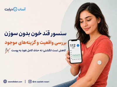 سنسور قند خون بدون سوزن | بررسی و گزینه‌های موجود