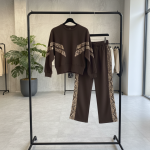 ست بلوز شلوار دخترانه طرح جناغی