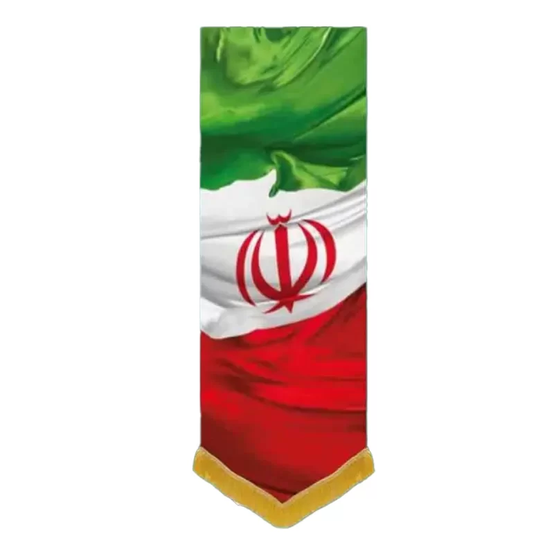 کتیبه مخمل آویزی طرح پرچم ایران کد 03602