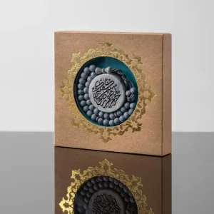 سنگ متبرک و تسبیح رضوی طرح بسته هدیه شمس