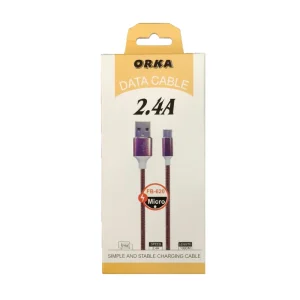 کابل تبدیل USB به microUSB اورکا مدل FB-620 طول 1 متر