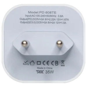 آداپتور شارژ 35 وات تک TAK PD-608 35w