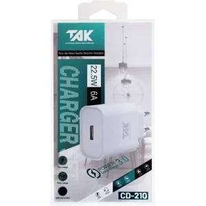 آداپتور شارژ تک TAK CD-210