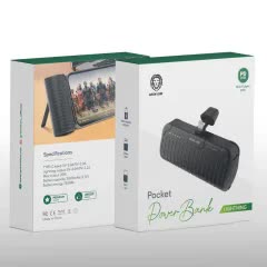 پاور بانک 5000 گرین لاین مدل GL-PB65 خروجی لایتنینگ 20 وات