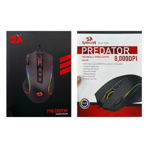 ماوس گیمینگ سیمی ردراگون Redragon مدل M612 با نور RGB