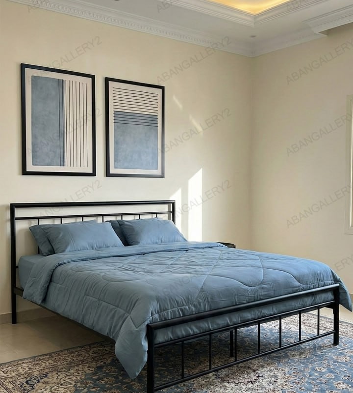 تابلوهای دو تیکه مینیمال مدرن آبی