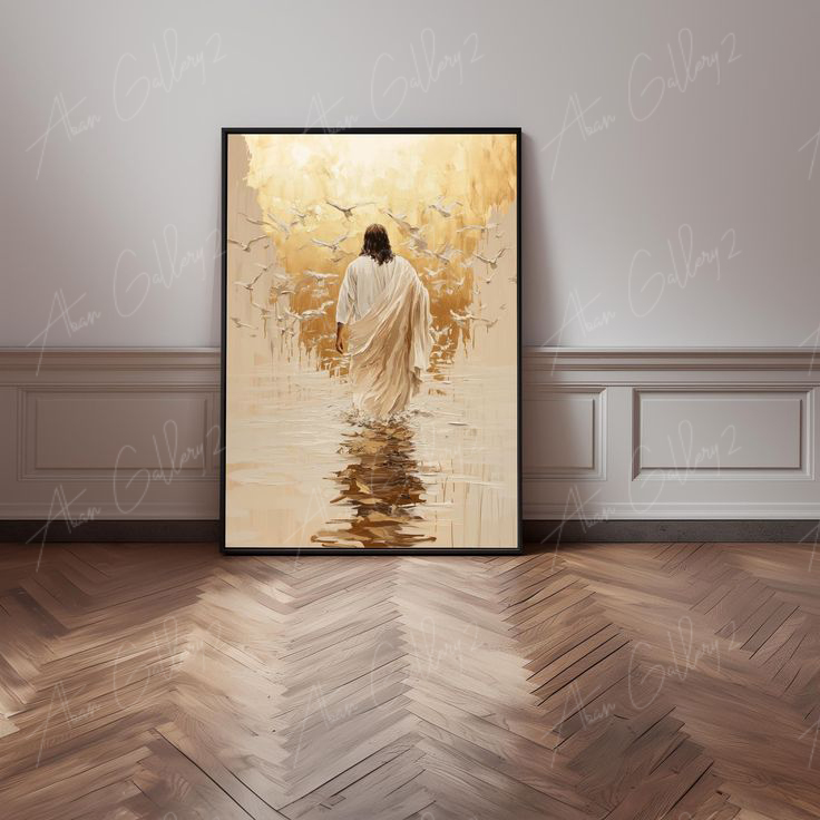 تابلوی مسیح روی آب