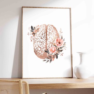 طرح تابلو دکوراتیو پزشک مغز و اعصاب