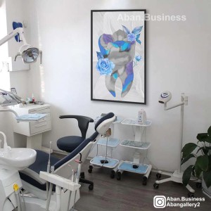 تابلو دکوراتیو دندانپزشک (رنگبندی)