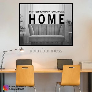 تابلو-دکوراتیو-طرح-ویلا-لوکس-و-عمارت-مدرن-افقی
