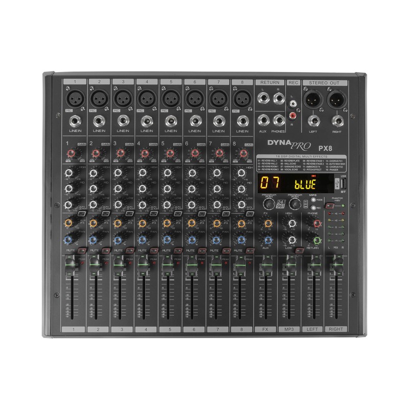 پاورمیکسر دایناپرو مدل PX8