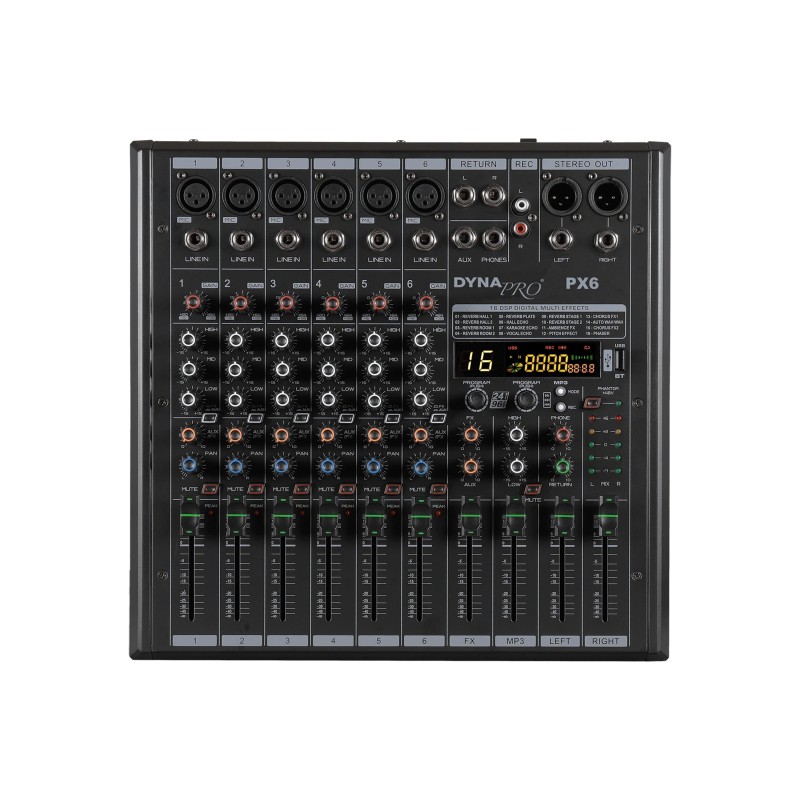 پاورمیکسر دایناپرو مدل PX6