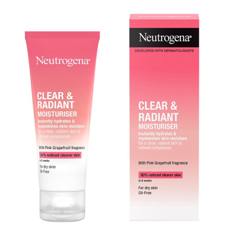 کرم مرطوب‌کننده و روشن‌کننده حاوی عصاره گریپ‌فروت نوتروژینا مدل Refreshingly Clear حجم 50 میلی‌لیتر