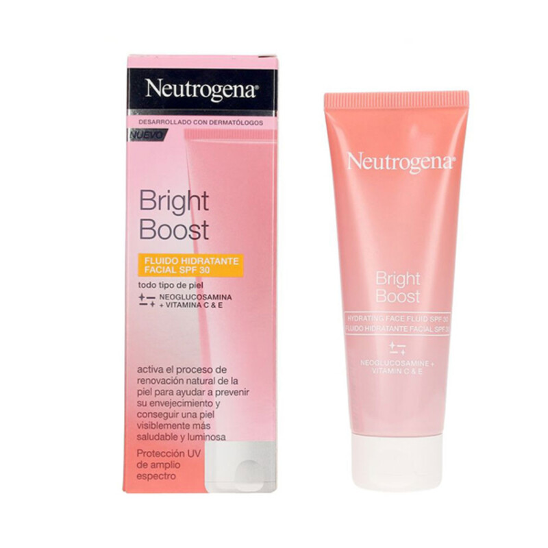 کرم ضدآفتاب روشن کننده SPF 30 نوتروژینا مدل Bright Boost حجم 50 میل