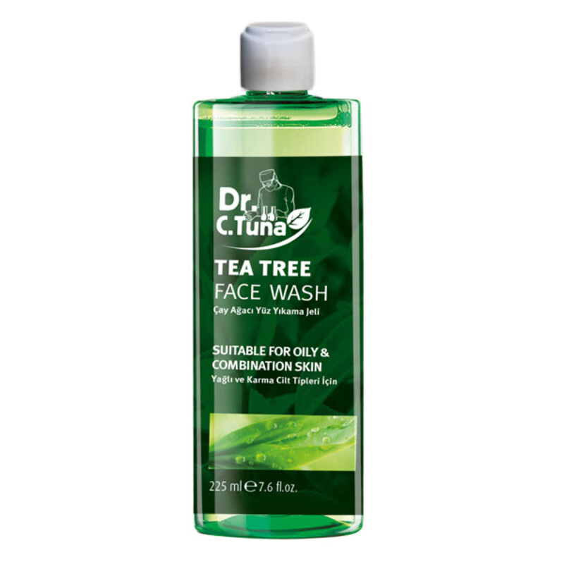 ژل شستشوی صورت ضد جوش و التهاب پوست چرب و مختلط فارماسی مدل Tea Tree حجم 225 میل