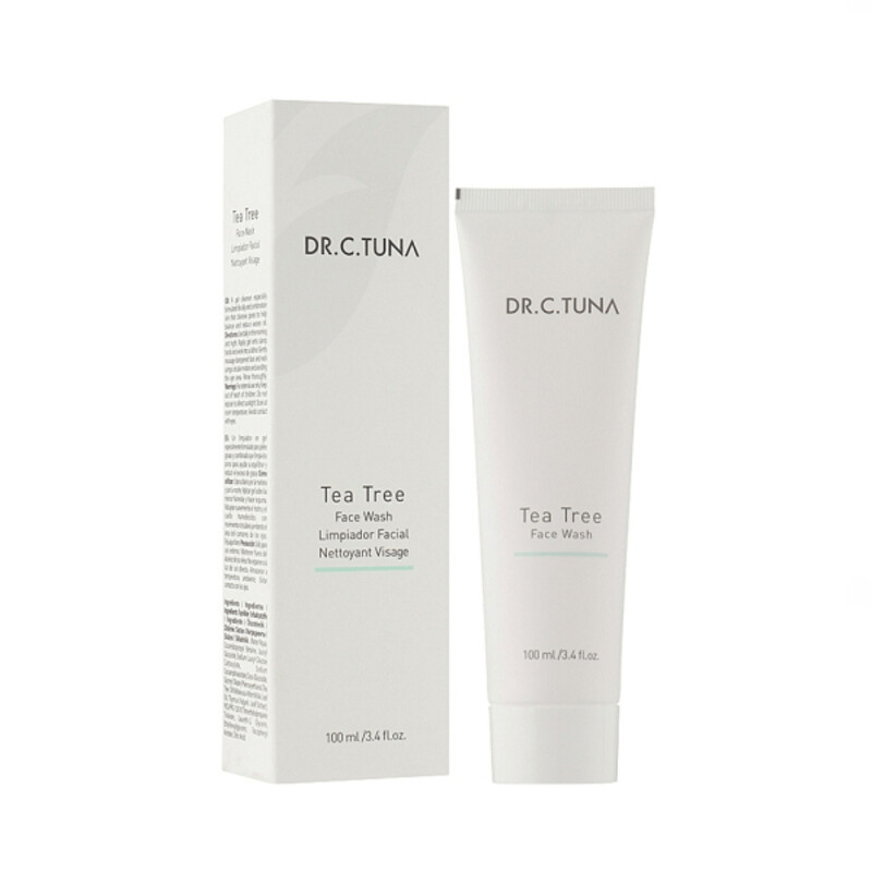 ژل شستشوی مات‌کننده و ضدجوش حاوی عصاره درخت چای فارماسی مدل Tea Tree حجم 100 میلی‌لیتر