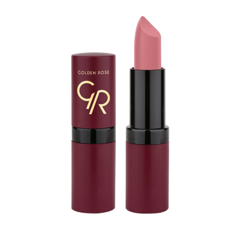 رژ لب جامد گلدن رز مدل Velvet Matte