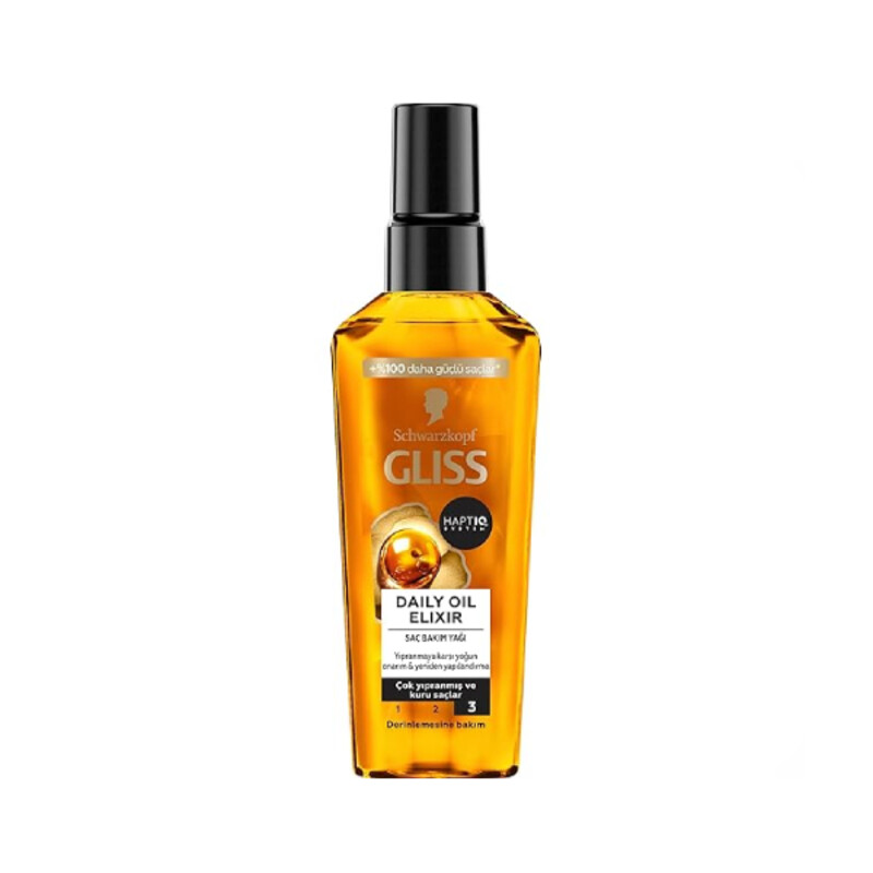 روغن آرگان ترمیم کننده مو گلیس مدل Oil-Elixir حجم 75 میل