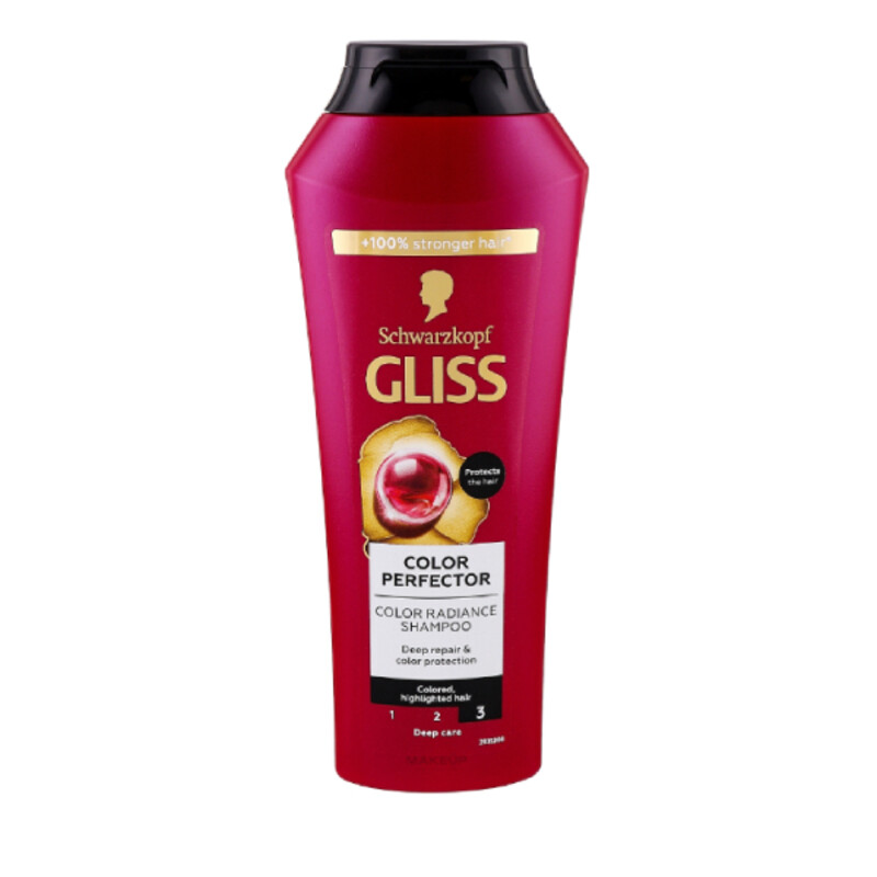 شامپو تثبیت کننده و محافظ رنگ مو گلیس مدل Color Perfector حجم 500 میل